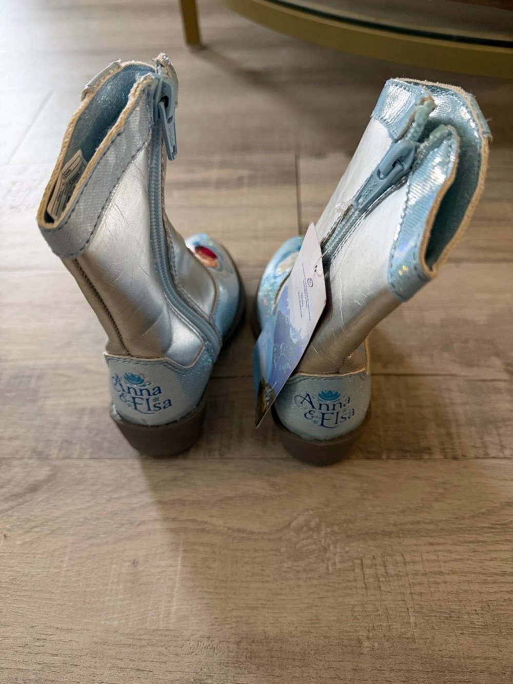 Disney Light Blue Frozen Anna & Elsa Girls' Boots.
✨Brand New. - Picture 3 of 3